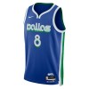 Dres Dallas Mavericks Josh Green 8 Nike 2022-23 City Edition Plava Swingman